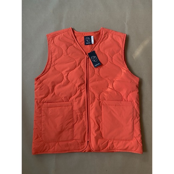 Original Use M Medium Regular Fit Quilted Vest Orange Hunting Outdoors Men's - Picture 1 of 9